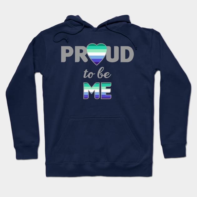 Proud to be Me - Gay Men Hoodie by BeeCee